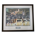1990 Huskymania Locker Room Framed Photo