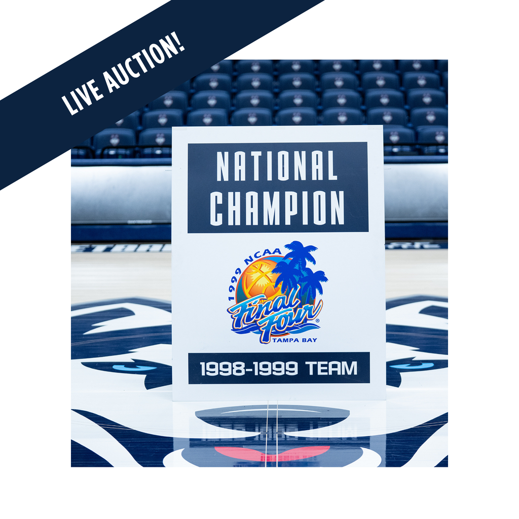 1999 Men's National Champion Team Huskies of Honor Sign