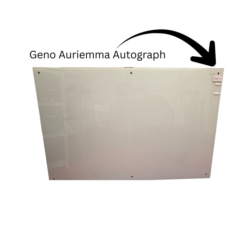 Autographed Geno Auriemma Dry Erase Board