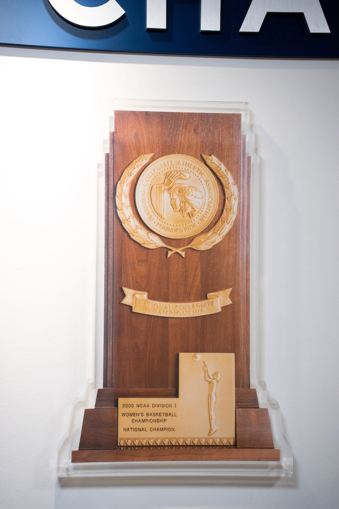 1995 NCAA Replica Championship Trophy Wall Art