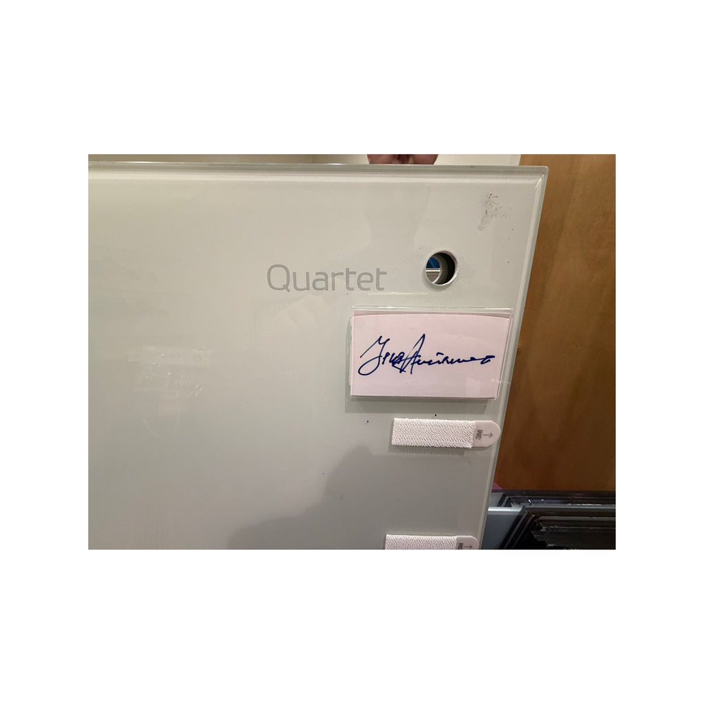 Autographed Geno Auriemma Dry Erase Board