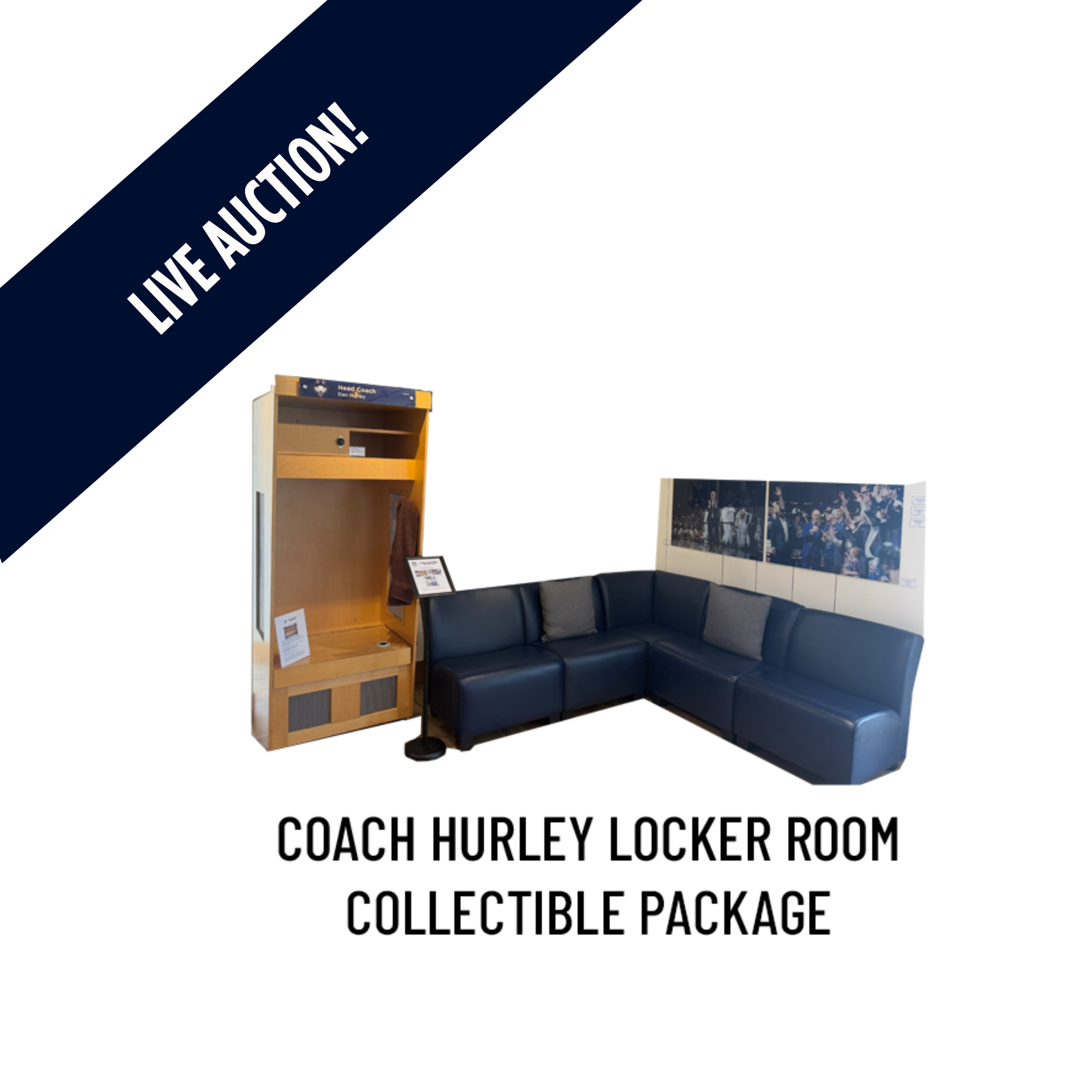Coach Hurley Locker Room Collectible Package