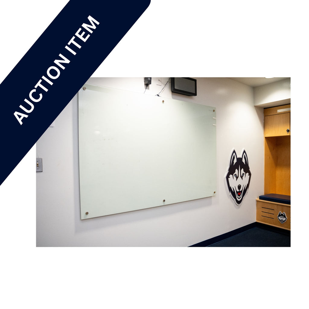 Autographed Geno Auriemma Dry Erase Board