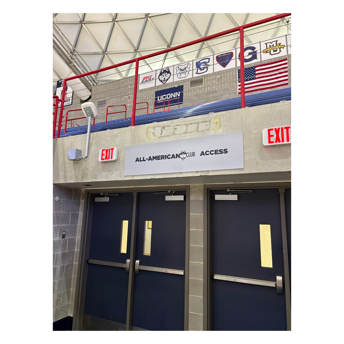All American Club Access Sign