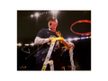 Dan Hurley Autographed Net Cutting Photo