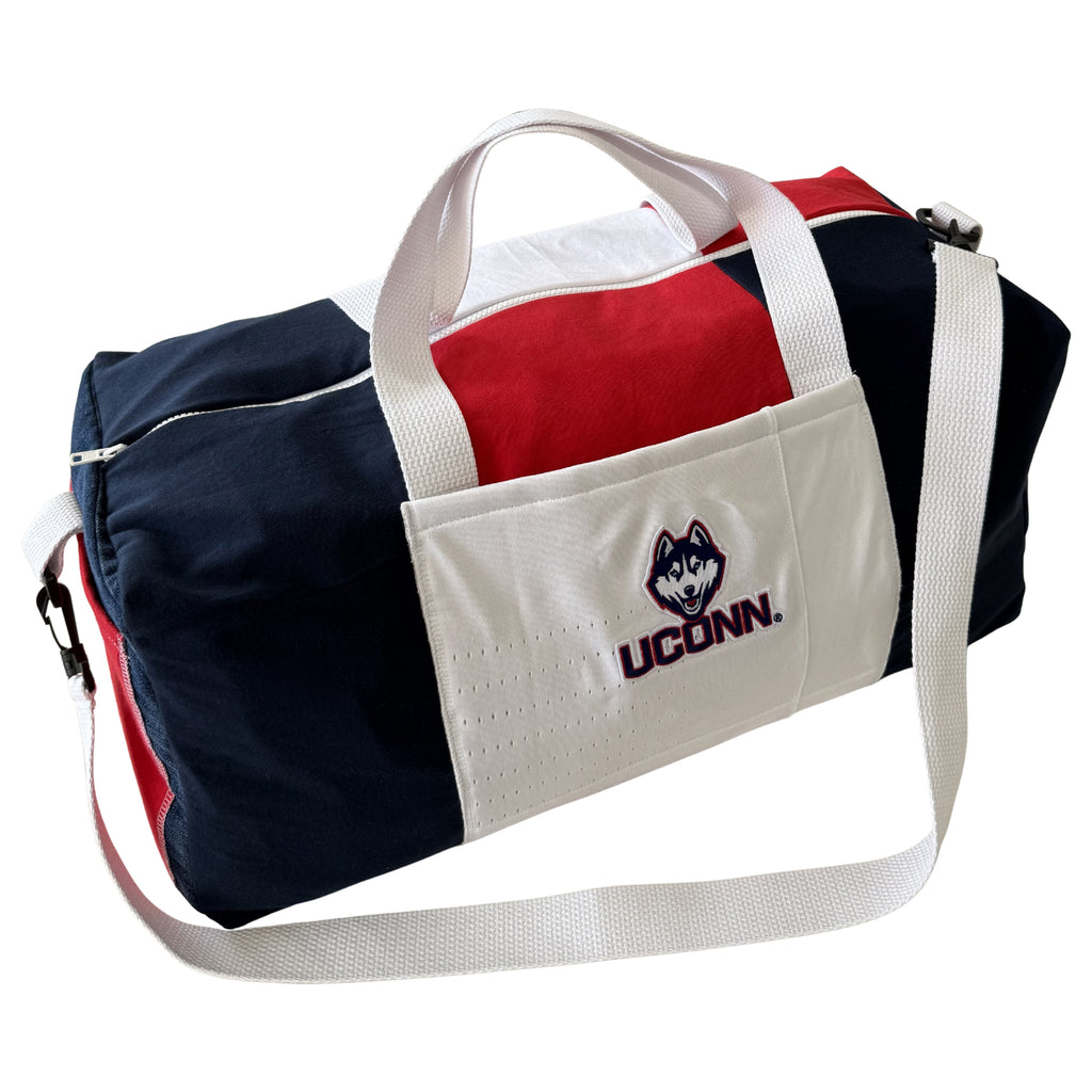 UConn Men's Basketball Game-Worn Jersey Duffel Bag