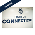 "Fight On Connecticut" Large Wall Sign