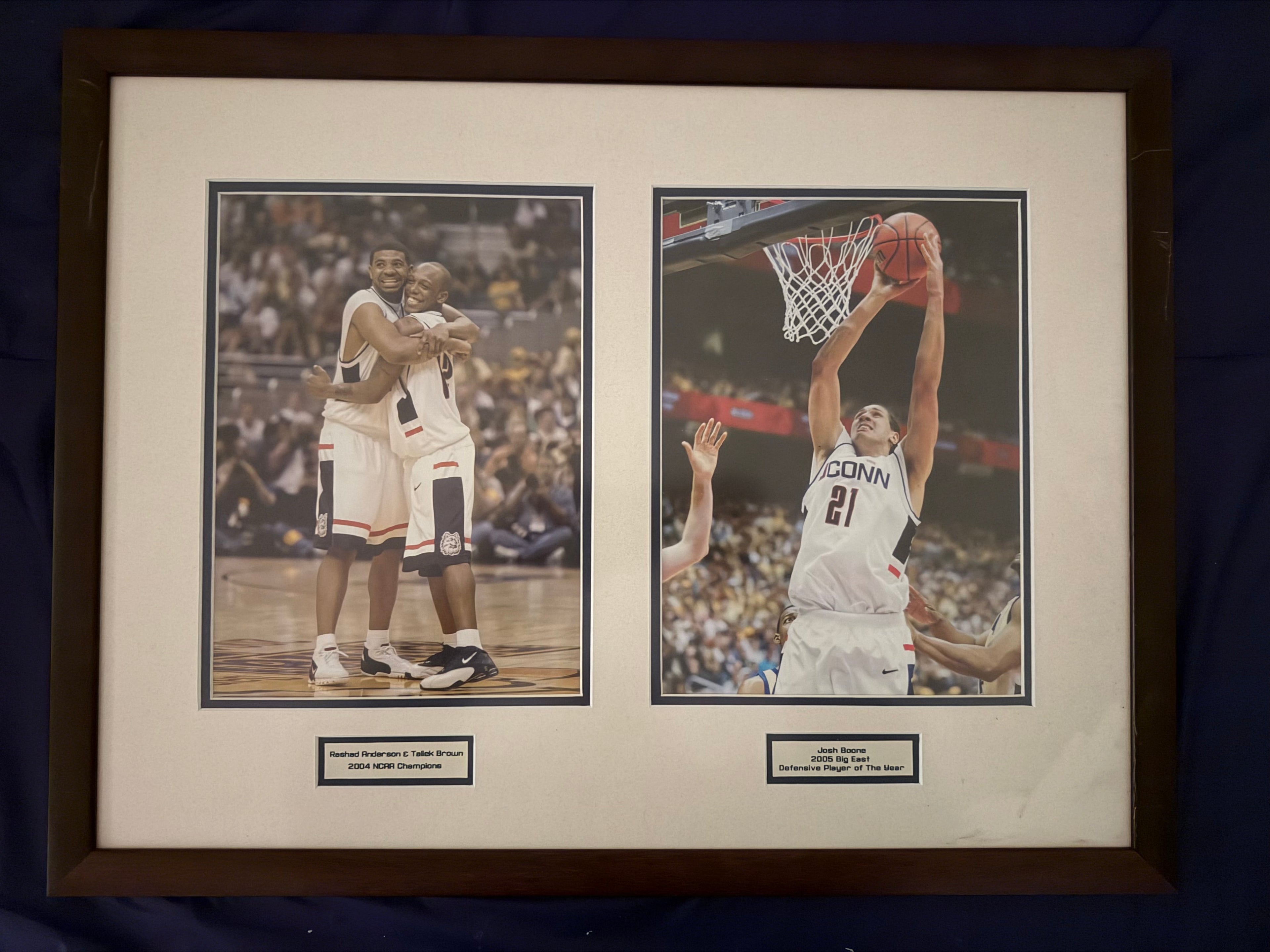 Rashad Anderson & Taliek Brown/Josh Boone Framed Photo