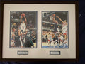 Rip Hamilton Final Four/Caron Bulter All-American Framed Photo