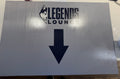 Legends Lounge Horizontal Down Arrow Sign