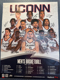 2024-2025 Men's Basketball Schedule Signed Poster