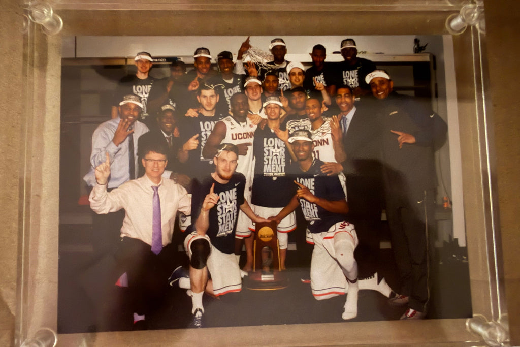 UConn Men's 2014 National Championship Double Sided Acrylic Block