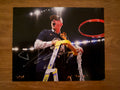 Dan Hurley Autographed Net Cutting Photo