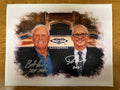 Dan Hurley & Bob Hurley Autographed Artistic Rendition