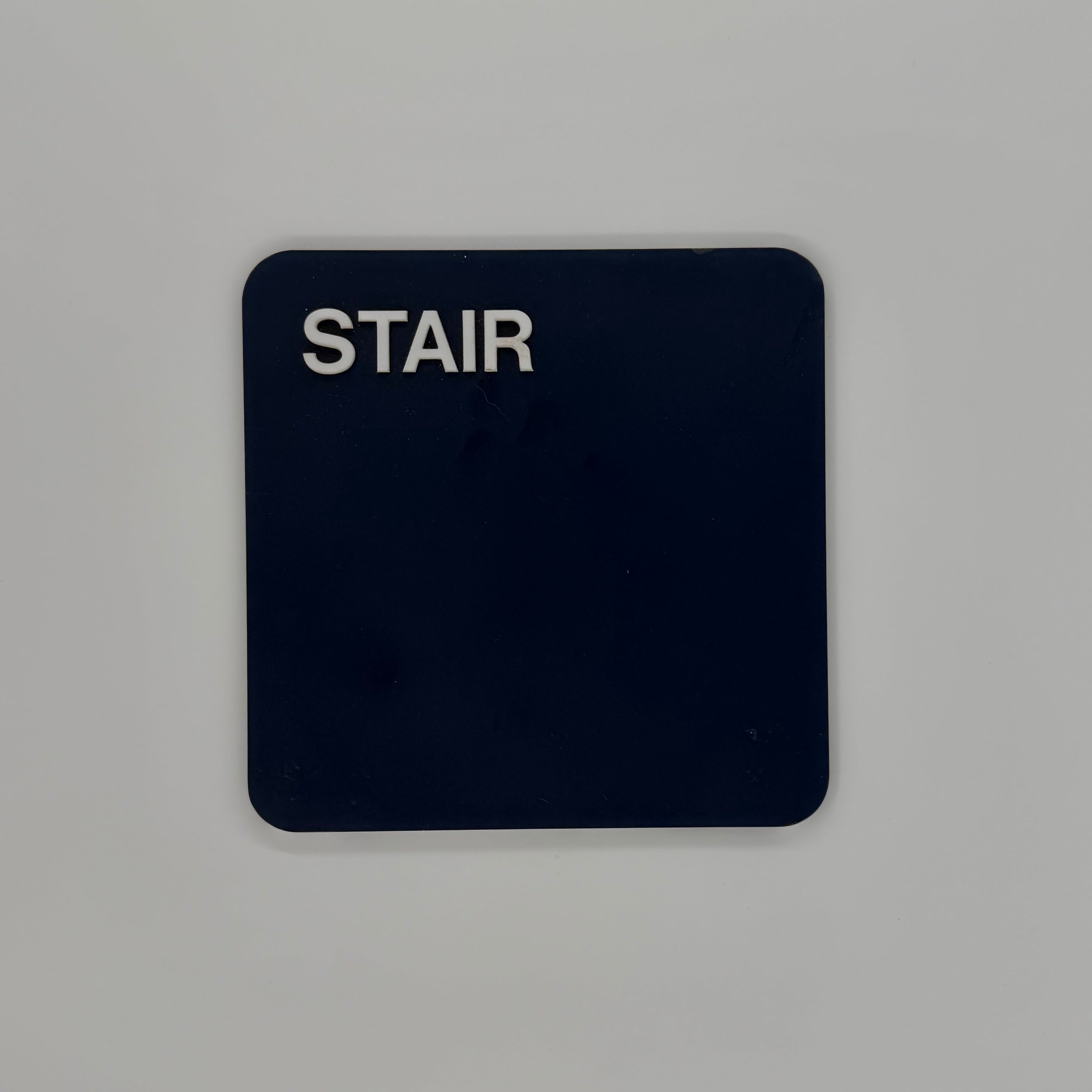 Stair Hallway Sign