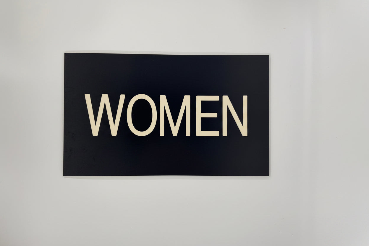 Women's Restroom Sign