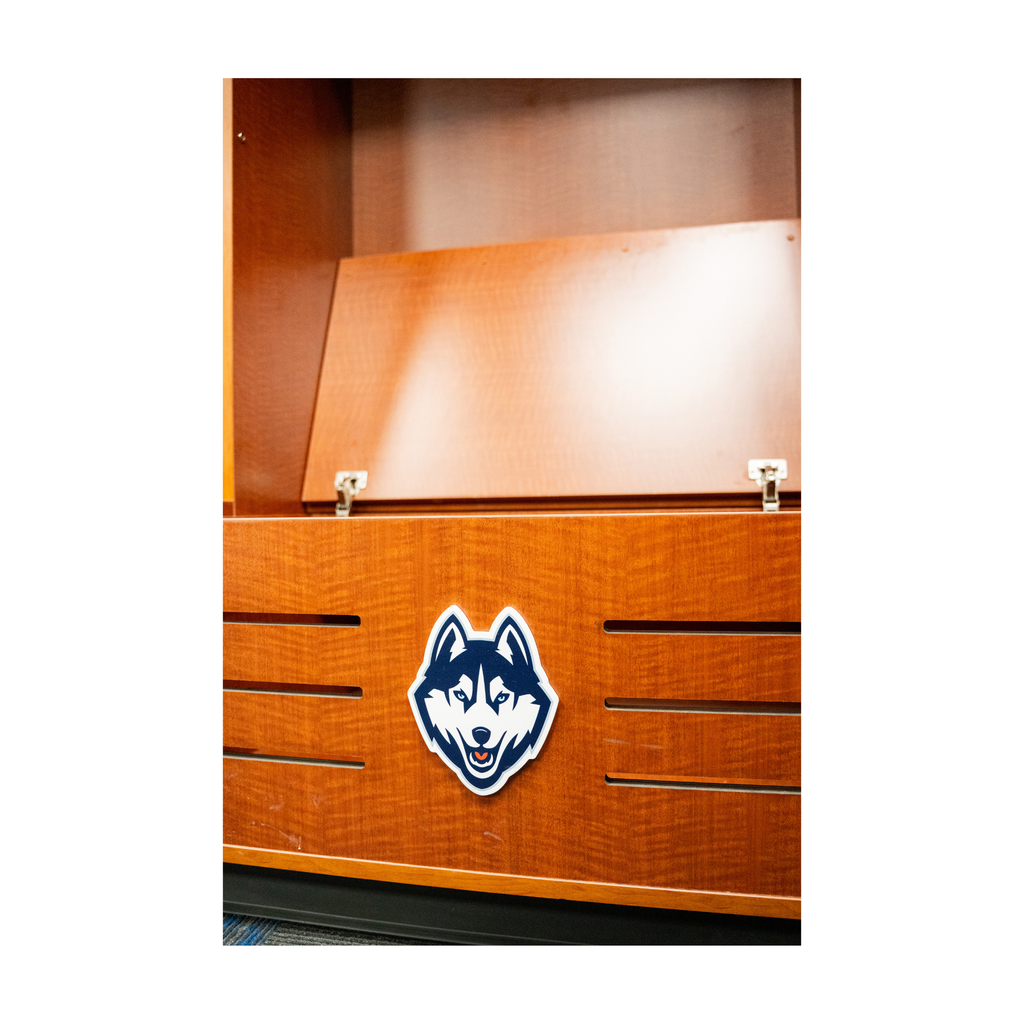 UConn Men's Basketball Locker used by Silas Demary Jr.