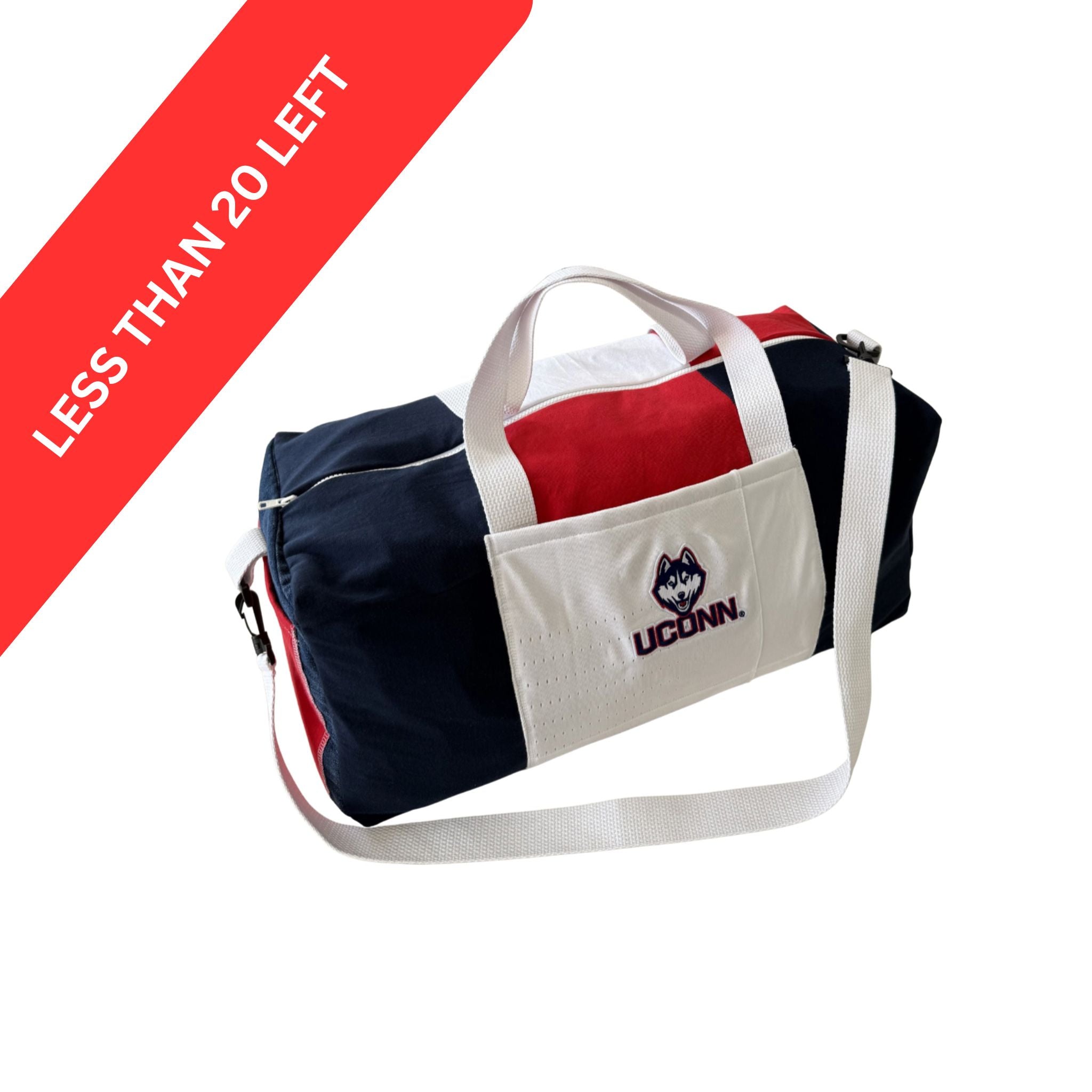 UConn Men's Basketball Game-Worn Jersey Duffel Bag