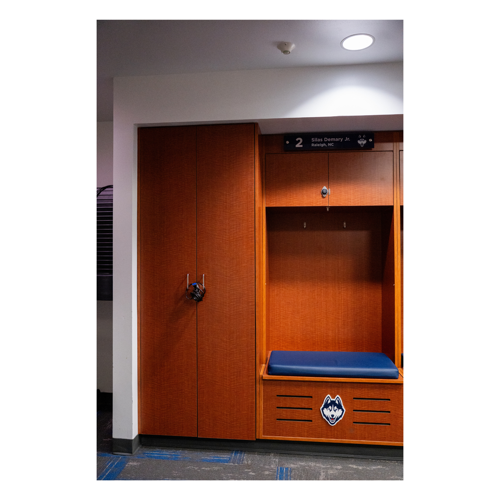 UConn Men’s Basketball Game-Used Locker