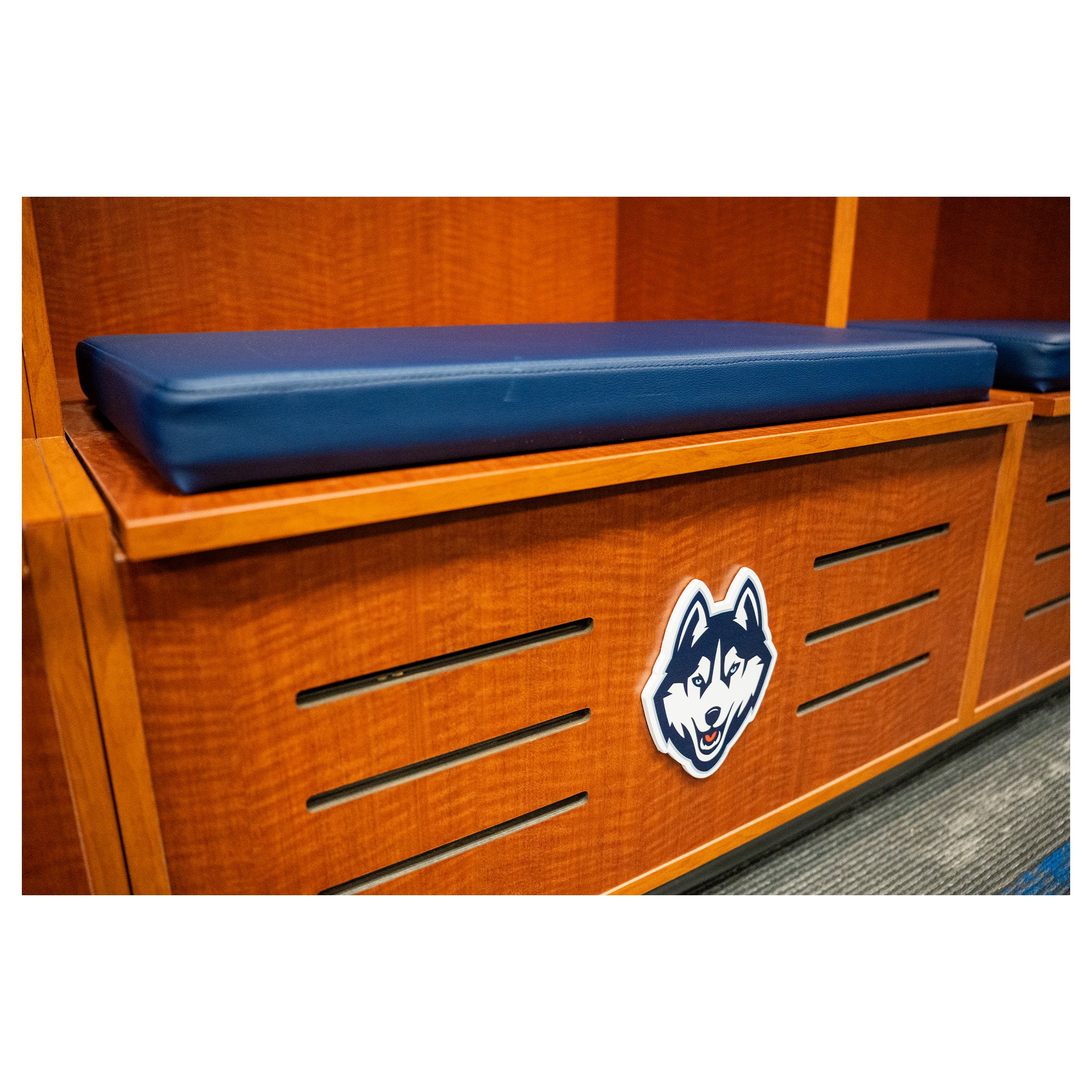 UConn Men's Basketball Locker used by Tarris Reed Jr.