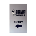 Gampel Pavilion Legends Lounge Entry Sign