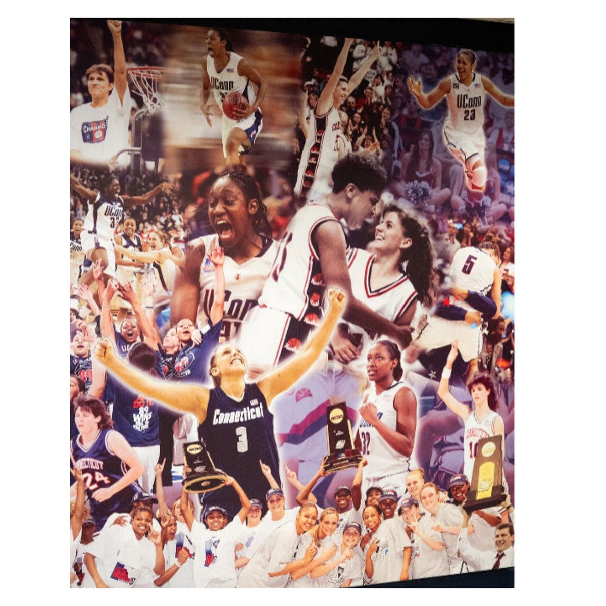 Women's Basketball Hallway Mural #2