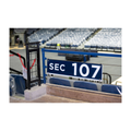 Gampel Pavilion - Section 107 Sign