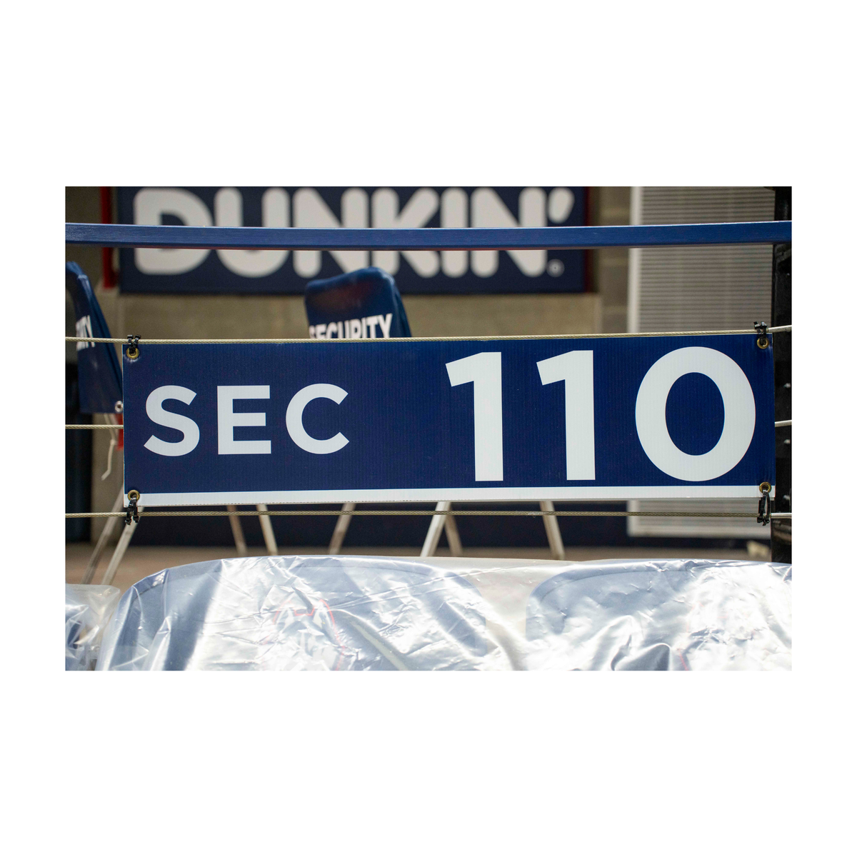 Gampel Pavilion - Section 110 Sign