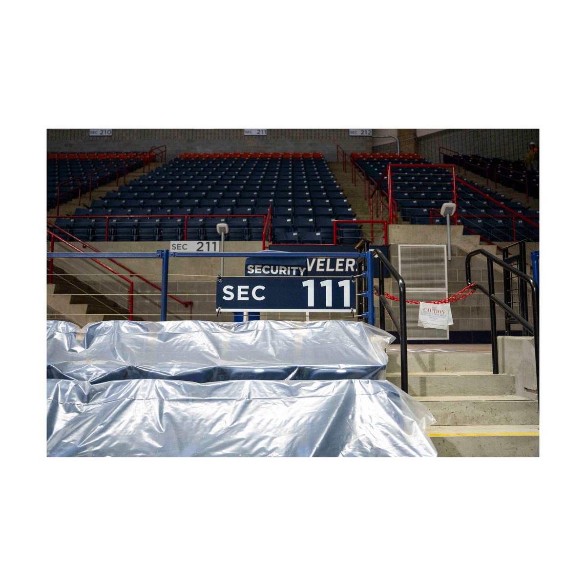 Gampel Pavilion - Section 111 Sign