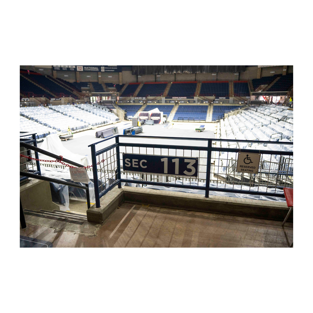 Gampel Pavilion - Section 113 Sign