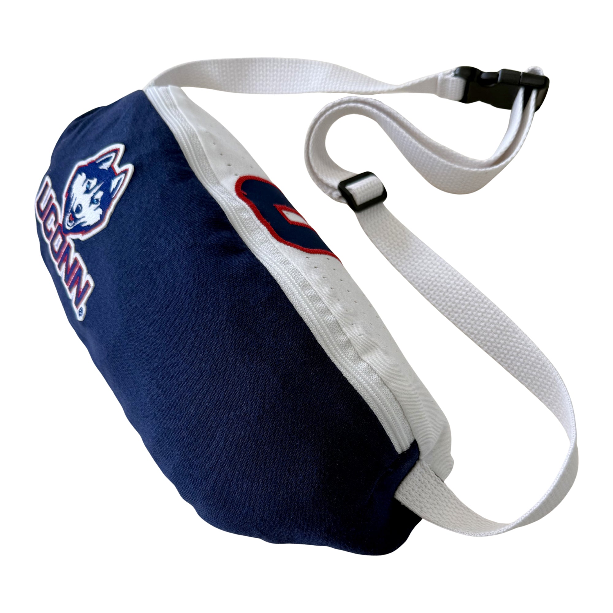 UConn Men's Basketball Game-Worn Jersey Sling Bag