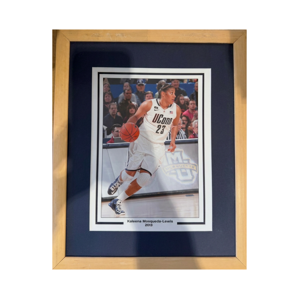 Kaleena Mosqueda-Lewis Small Wood Framed Photo