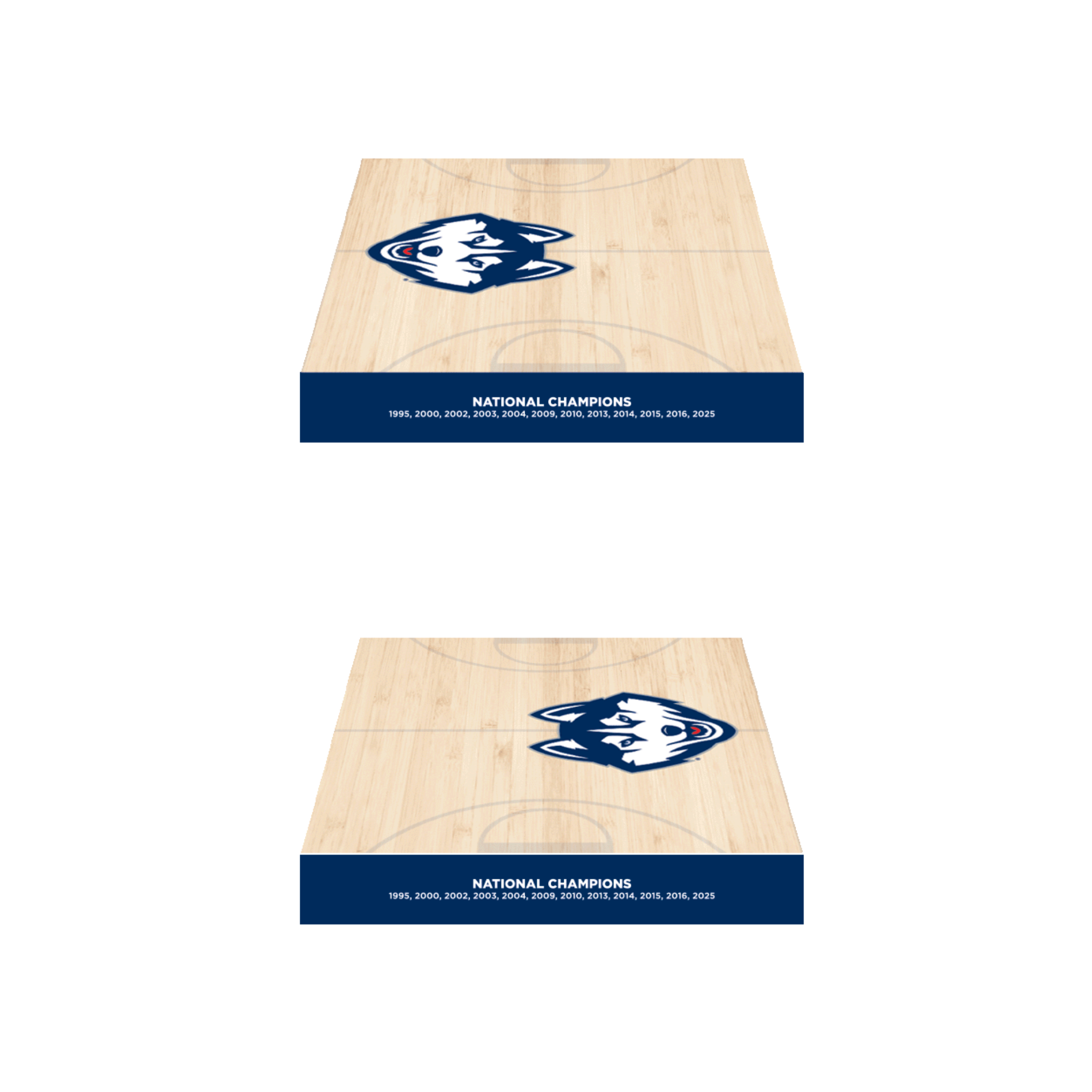 Gampel Pavilion Collectible Seat with Base - Coach Auriemma Limited Edition Autographed Series