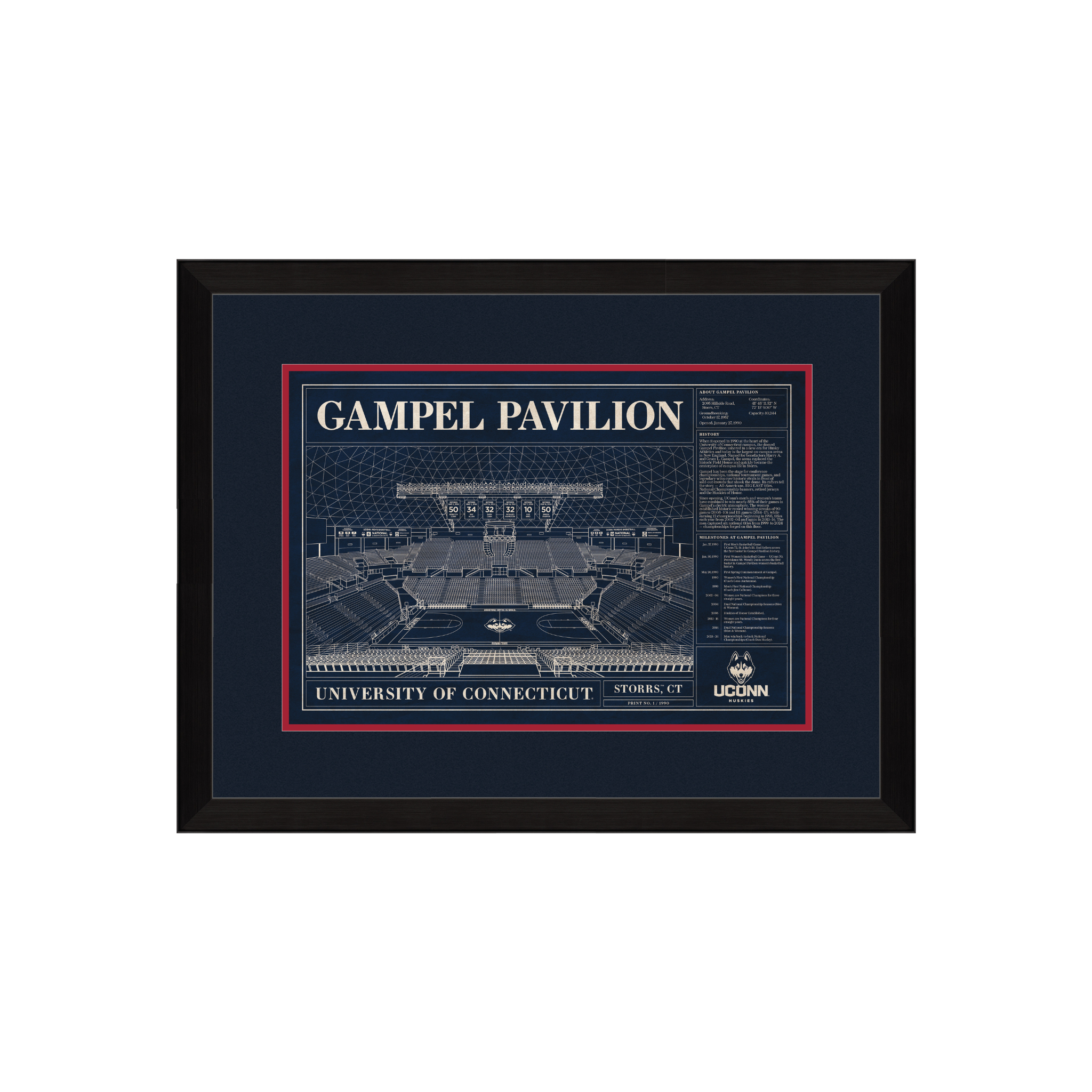 Gampel Pavilion Artistic Limited Edition Print