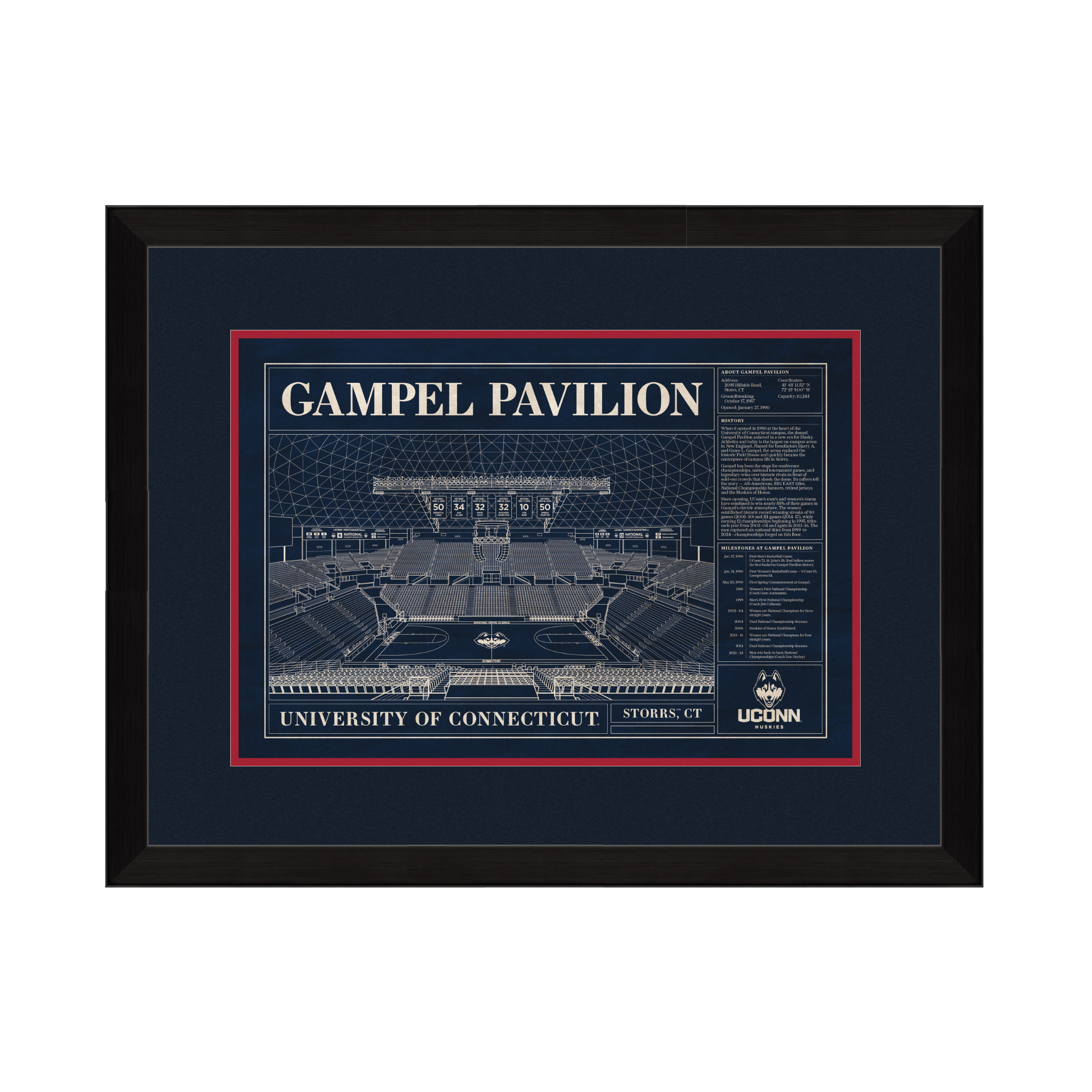 Gampel Pavilion Artistic Limited Edition Print