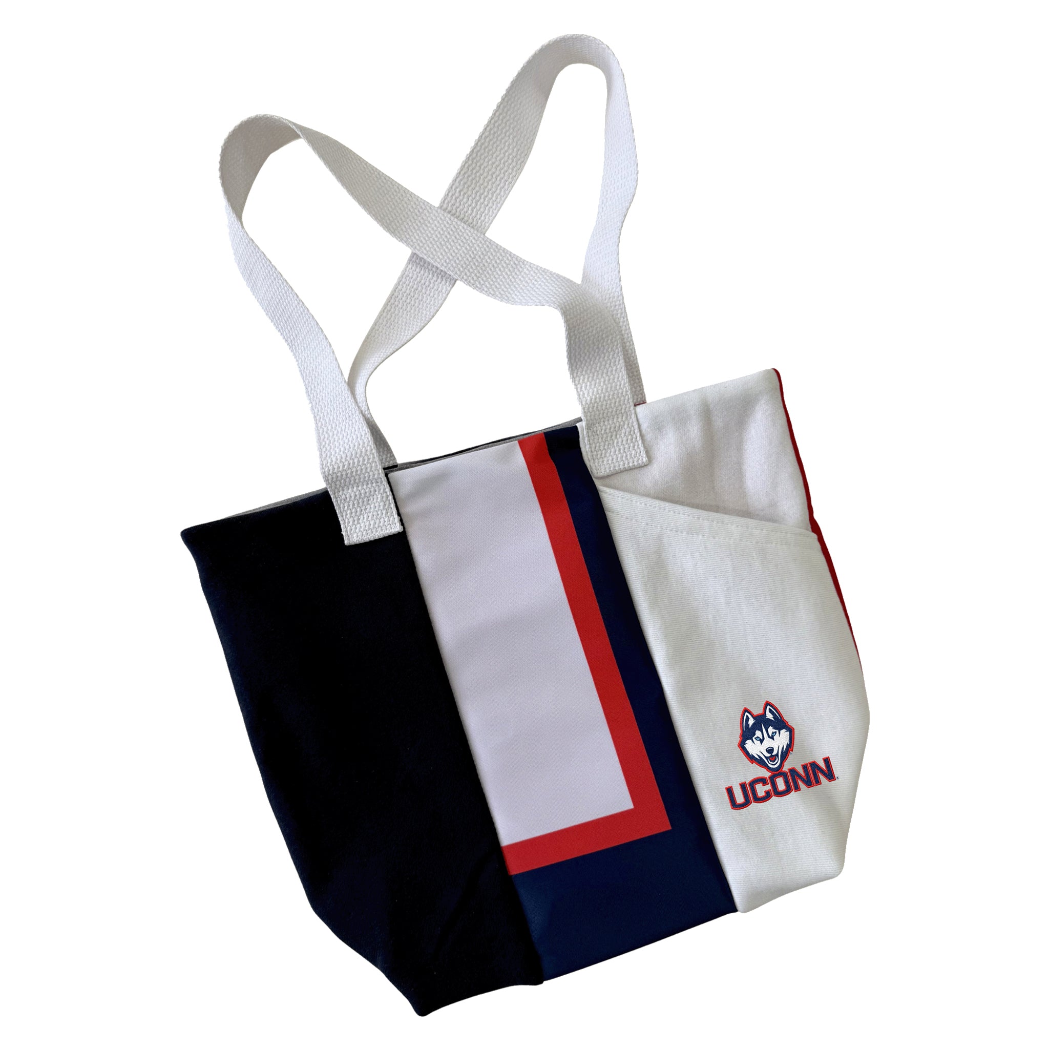 UConn National Championship Banner Tote Bags