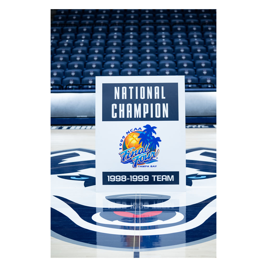 1999 Men's National Champion Team Huskies of Honor Sign