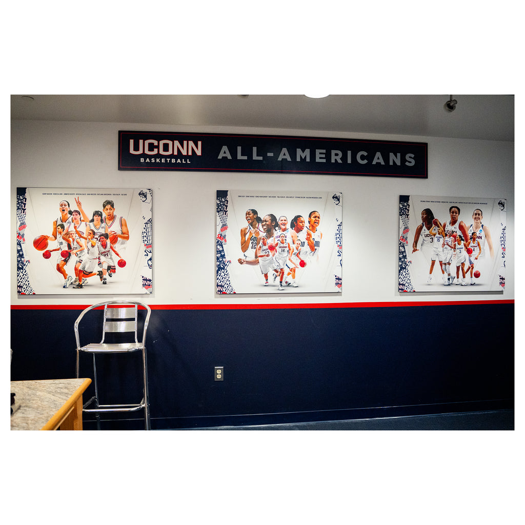 Women’s Locker Room All-American Wall Display
