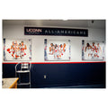 Women’s Locker Room All-American Wall Display