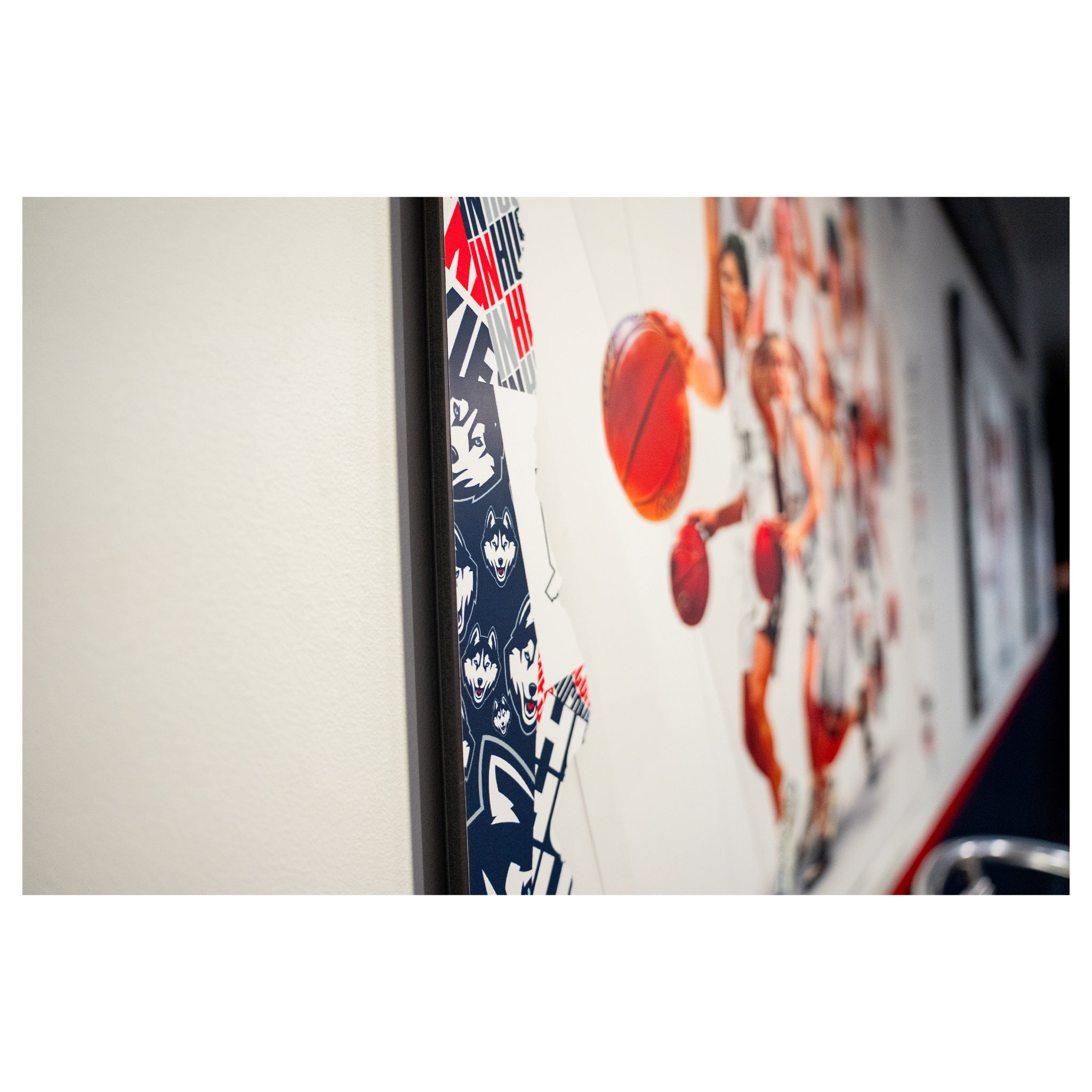 Women’s Locker Room All-American Wall Display