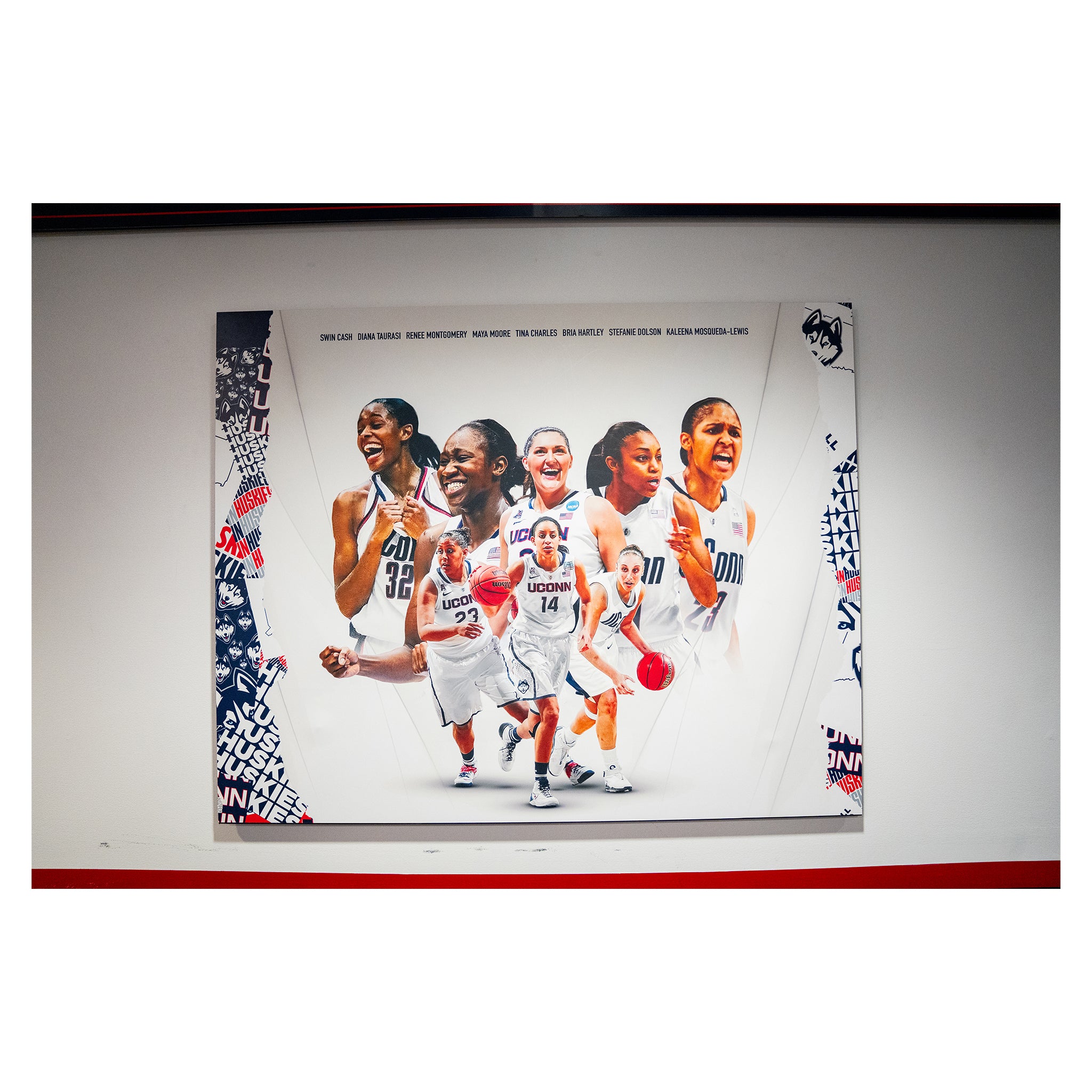 Women’s Locker Room All-American Wall Display