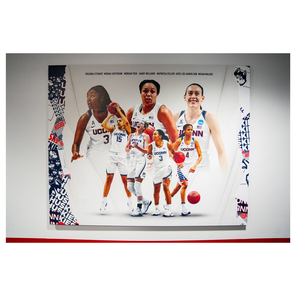 Women’s Locker Room All-American Wall Display