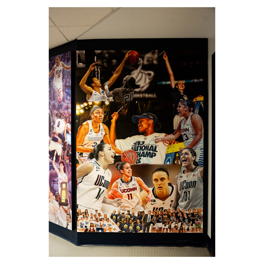 Women's Basketball Hallway Mural #3