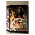 Women's Basketball Hallway Mural #3