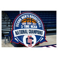 UConn Men’s 3-Time National Champions Wooden Sign