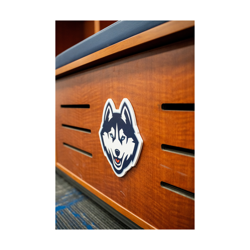UConn Men's Basketball Locker used by Tarris Reed Jr.