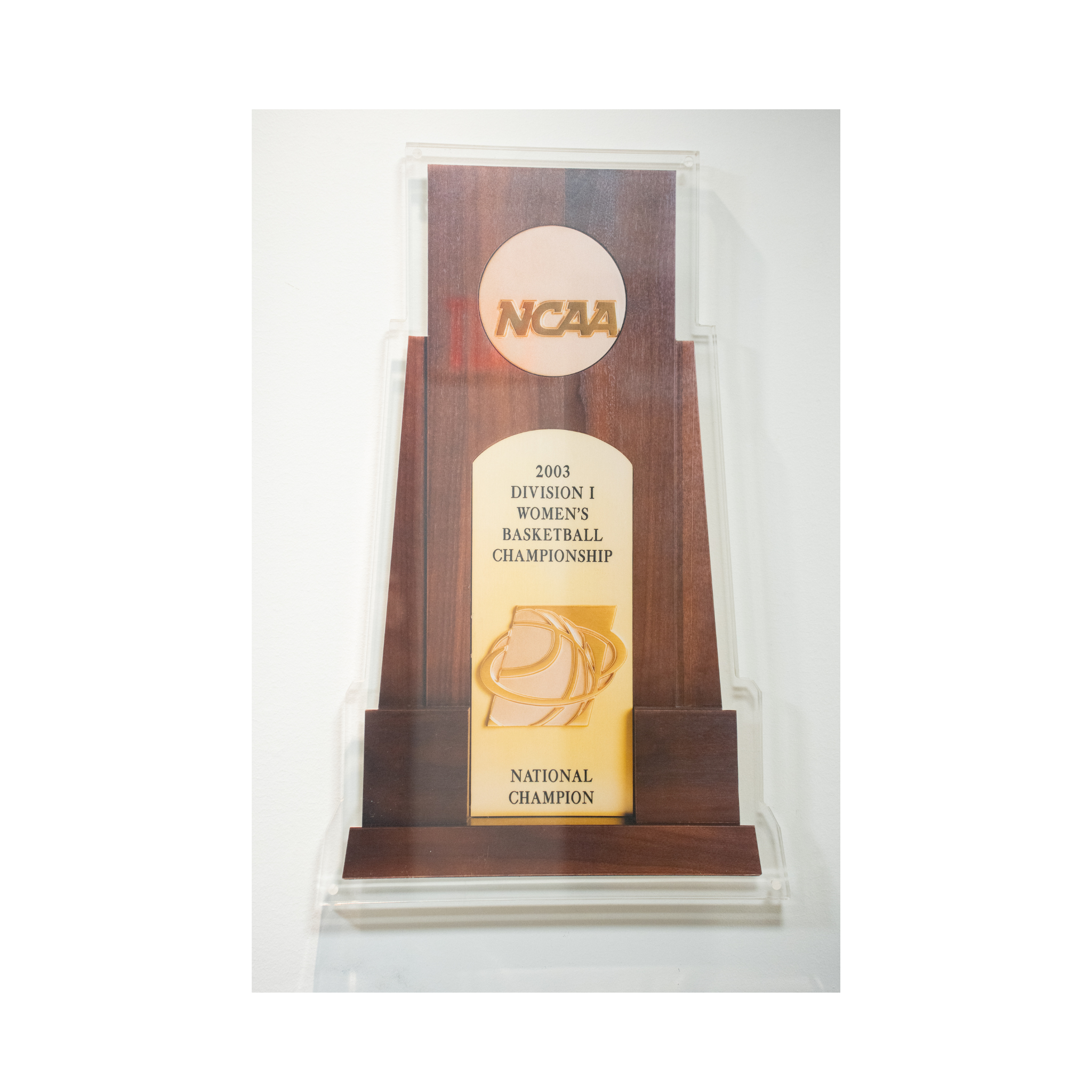 2003 NCAA Replica Championship Trophy Wall Art