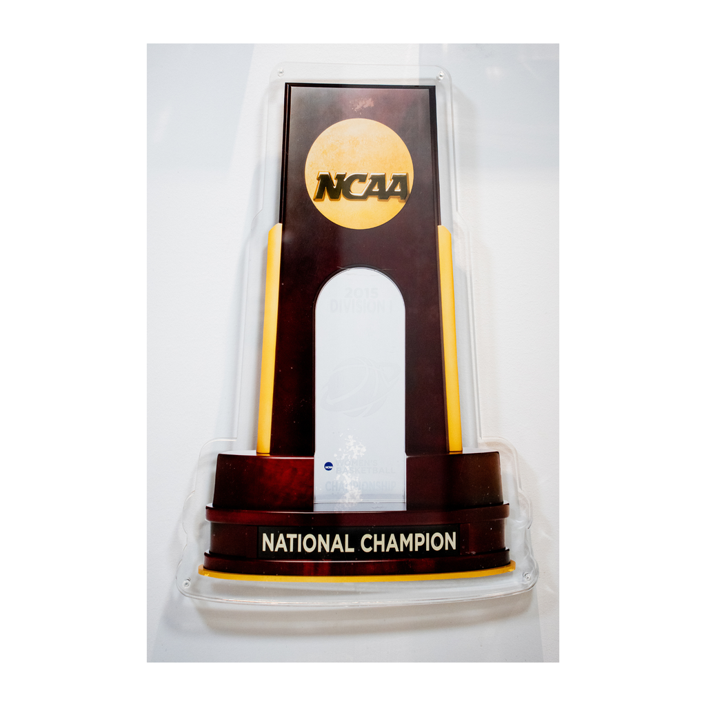 2015 NCAA Replica Championship Trophy Wall Art
