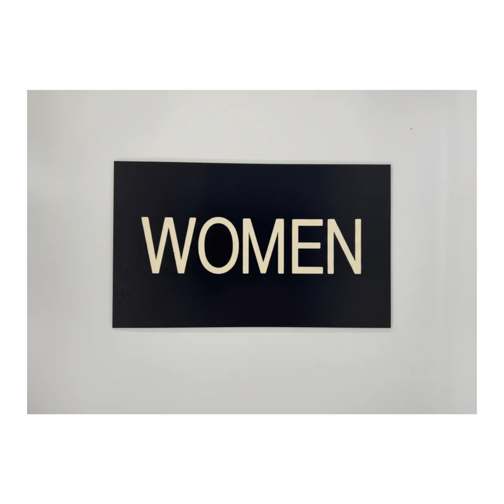 Women's Restroom Sign