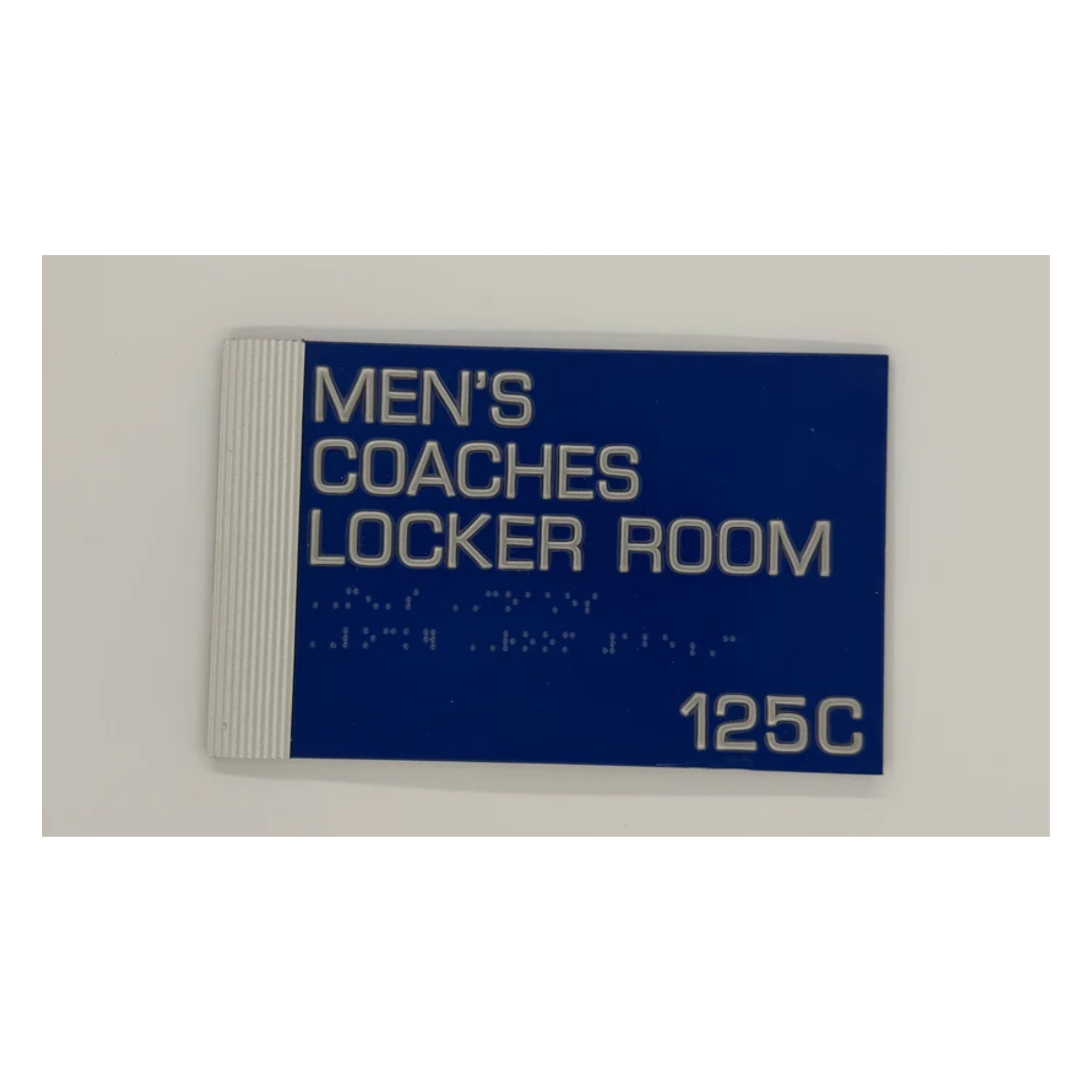 Geno Auriemma's/Men's Coaches Locker Room Wayfinding Sign 125C